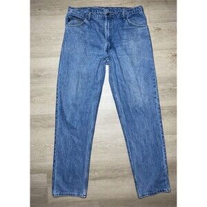 Union Line Carpenter Jeans Size 38x34 Blue Workwear Wotk Pants Vintage USA Made